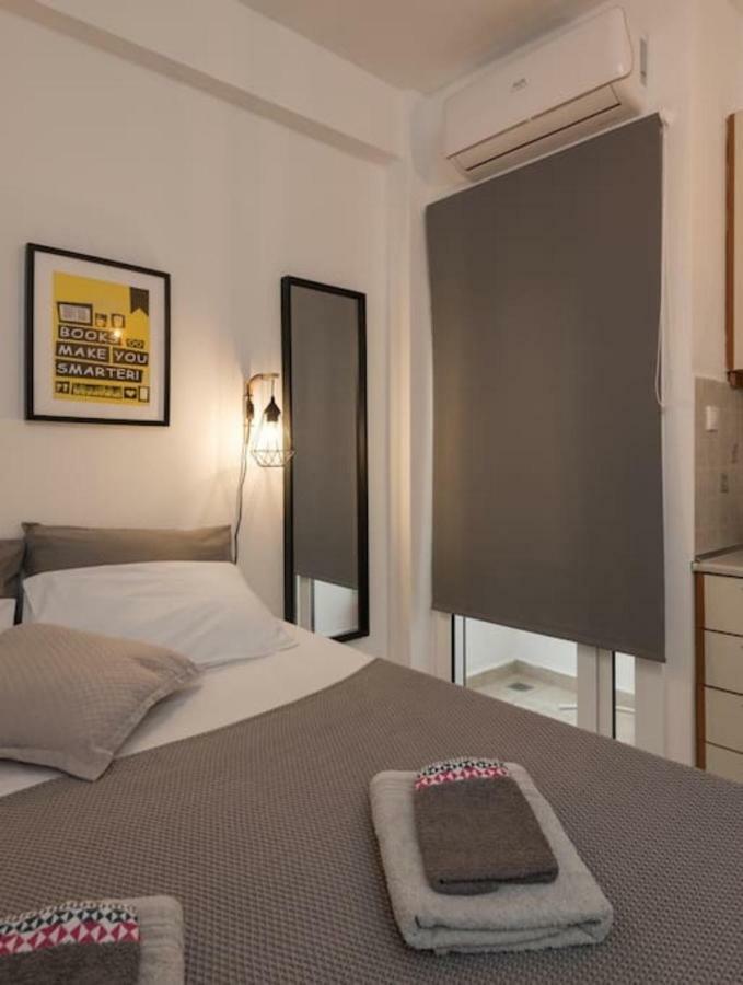Central Studio! Fiber Wifi, Ac, Private, Self Check-In! Солун Екстериор снимка